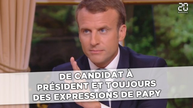 «Croquignolesque»: De candidat à président et toujours des expressions de papy