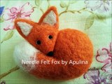 Needle Felting Animals - Felt Fox Tutorial for Beginners / Intermediate by Apulina