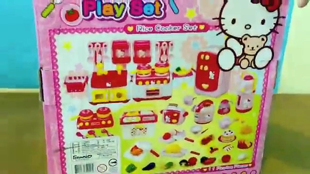 Hello Kitty Rice Cooker, Play Doh, Velcro Foods, Sushi