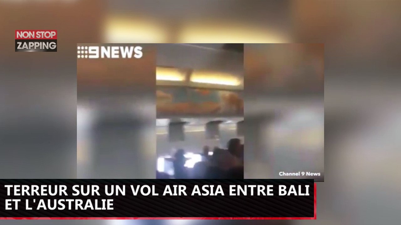 Terreur en plein vol après un gros problème technique sur un avion Air Asia (Vidéo)