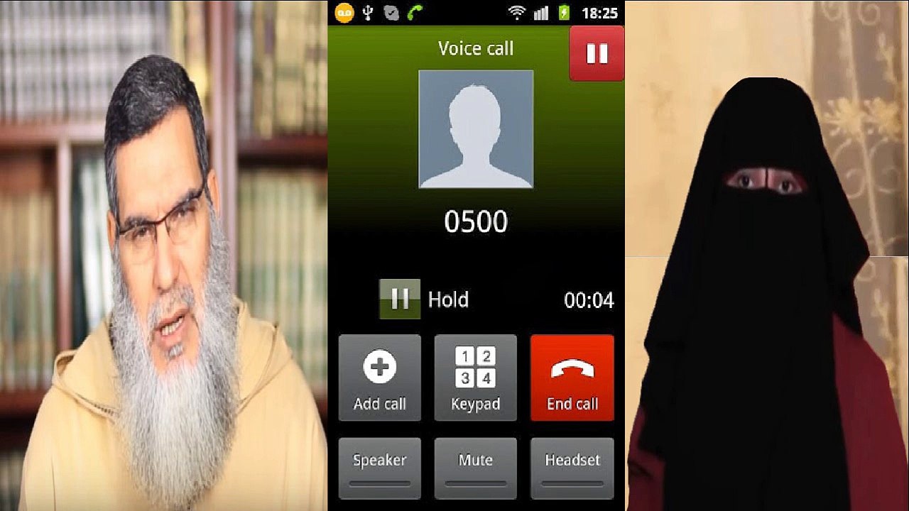 مكالمة مسجلة بين الشيخ الفيزازي و زوجته حنان تشير الى ان القضية وصلت الى نهاية