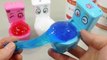 DIY How To Make Colors Slime Learn Numbers Counting Surprise Toys