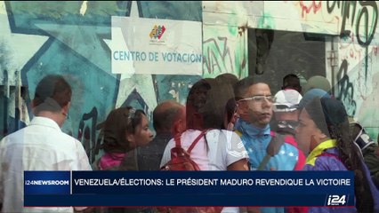 Venezuela/Elections : Le président Maduro revendique la victoire