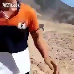 (Choc) Un ours attaque des soldats peshmergas en Irak