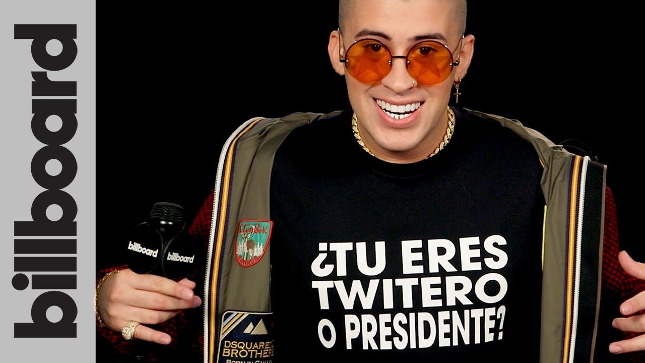 Bad Bunny's T-Shirt Message to Trump "Are You A Tweeter or Preseident"? | One Voice: Somos Live!