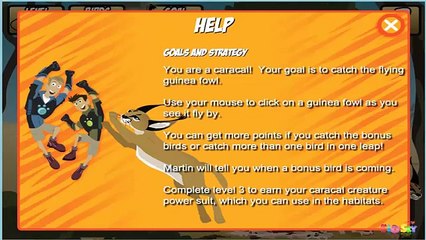 Wild Kratts Caracal Leap Minton (Pbs Kids Games) Gameplay Animated Cartoon 2017