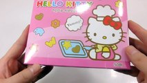 How to Make Kid Finger Milk Color Pudding Recipe DIY Hello Kitty 헬로 키티 어린이 손가락 칼라 푸딩 만들기 요리 소꿉놀이