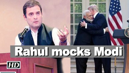 Rahul mocks Modi after Trump's Pakistan statement