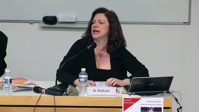 CTHDIP-IRDEIC-IFR_Justement traduire_11_ Les défis de la traduction juridique face au multilinguisme européen , Barbara Pozzo, Università degli Studi dell’Insubria, Côme