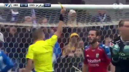 Halmstad 1:0 Goeteborg (Swedish Allsvenskan. 14 October 2017)