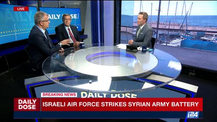 DAILY DOSE | IDF fighter jets strike target in Syria | Monday, October 16th 2017