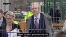 Clinton brands Assange a 'tool of Russian intelligence'