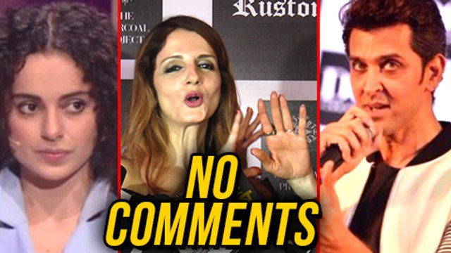 Sussanne Khan IRRITATED REACTION On Hrithik Roshan And Kangana Ranaut