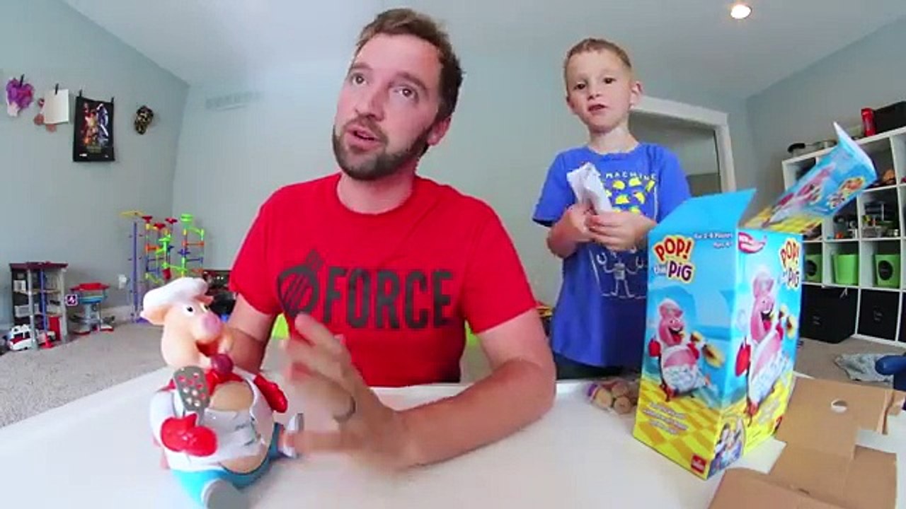 FATHER & SON PLAY POP THE PIG!