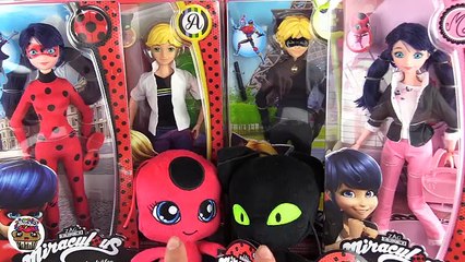 Miraculous Ladybug Custom Nesting Dolls Ladybug Cat Noir Volpina Lady Wifi Surprise Toys For Kids