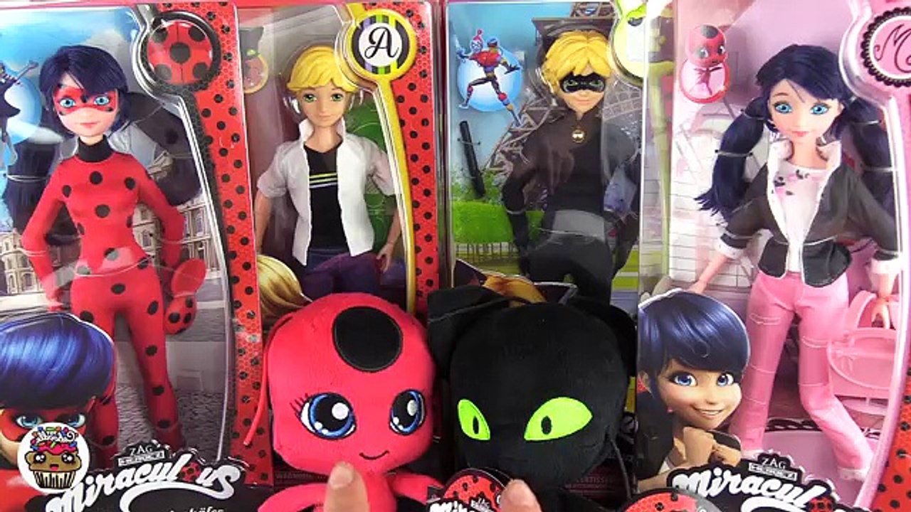 Miraculous Ladybug Custom NESTING DOLLS Ladybug, Cat Noir, Volpina, Lady  Wifi Surprise Toys for Kids - video Dailymotion
