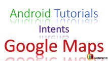 27 Android Intents Example Launch Google Maps |