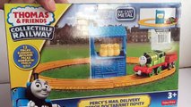 Thomas and Friends Collectible Railway Percy Mail Delivery Unboxing Demo Review