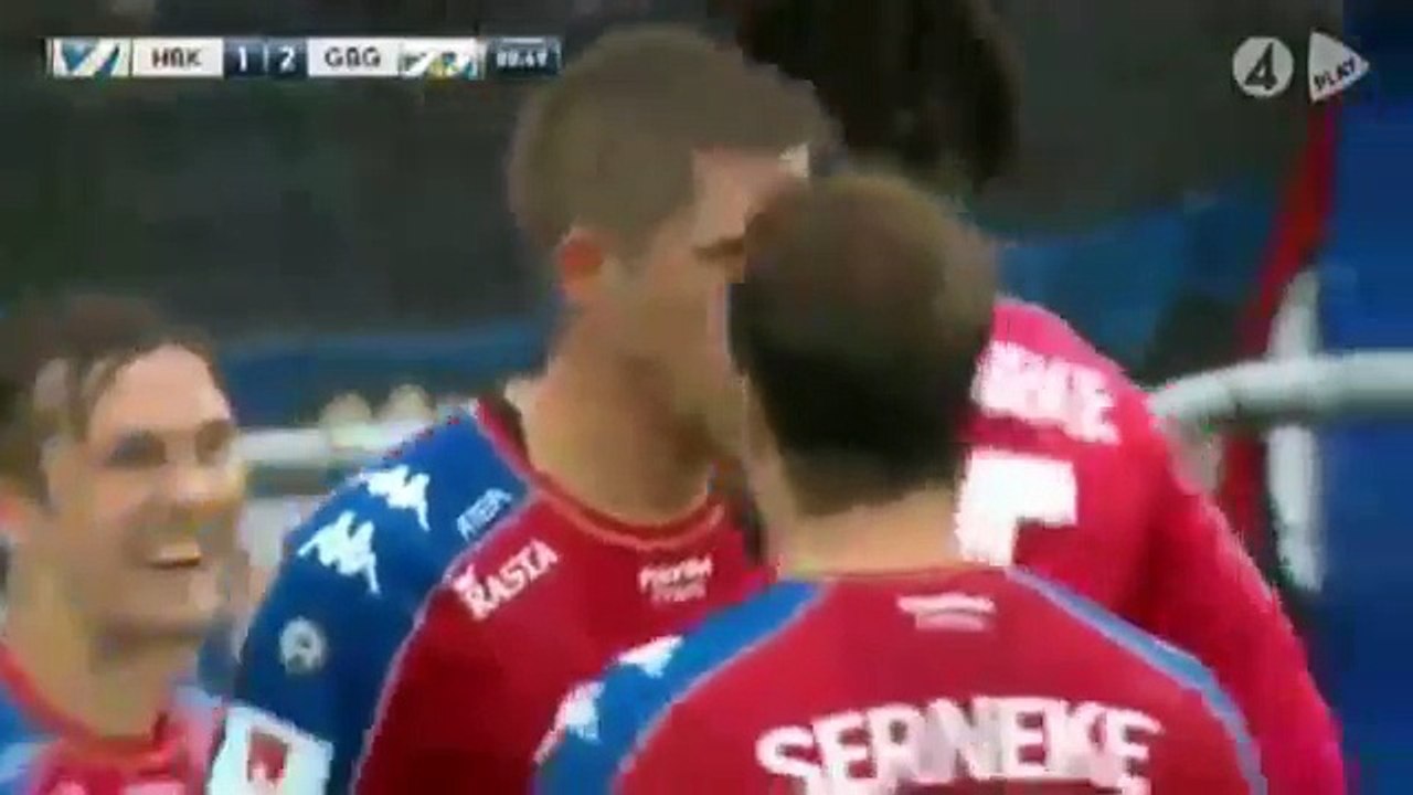 Halmstad 1:2 Goeteborg (Swedish Allsvenskan. 14 October 2017)