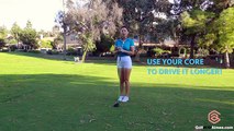 [Golf with Aimee] Driver Lesson 033: Use Abs to Drive it Longer!