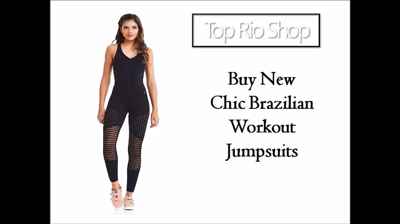 Buy New Chic Brazilian Workout Jumpsuits