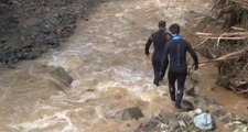 Rize'de Odun Toplarken Sel Sularına Kapılan Vatandaş Kayboldu