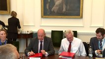 Damian Green hosts round table on EU negotiations