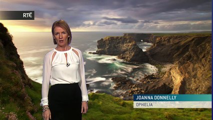 RTÉ News - Early Weather Update on Hurricane Ophelia (16/10/17)
