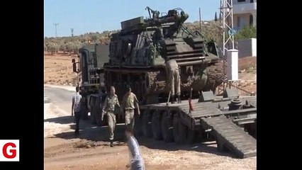 Suriye sınırına tank sevkiyatı sürüyor