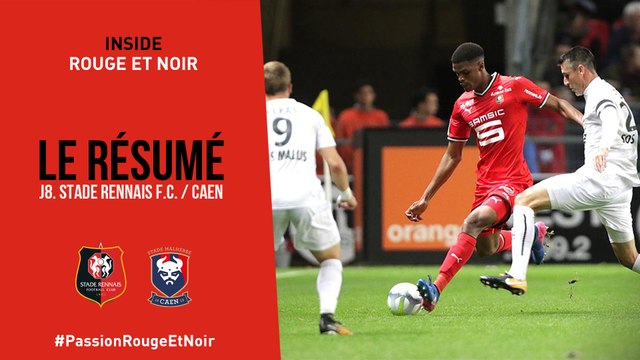 J8. Stade Rennais F.C. / Caen : Résumé