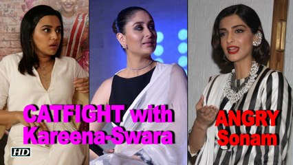 ANGRY Sonam on CATFIGHT rumors with Kareena-Swara