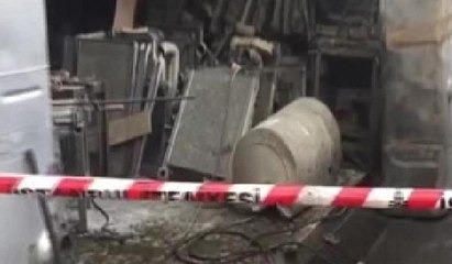 İkitelli'de patlama: 4 yaralı