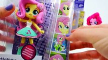 MLP Equestria Girl Minis Unboxing - Fluttershy and Applejack | Evies Toy House