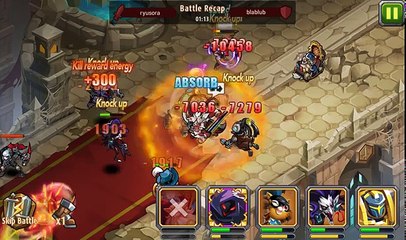 Magic Rush Heroes - Arena Ryusora vs blablub