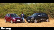 Renault Kwid 1.0 AMT vs. Maruti Suzuki Alto K10 AGS | Comparison | Motown India