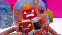 Disney Pixar Inside Out Glow JOY FEAR DISGUST SADNESS ANGER Dolls - Toy Unboxing Video Cookieswirlc