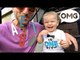 Toddler Learns His Vowels With Dad's Encouragement