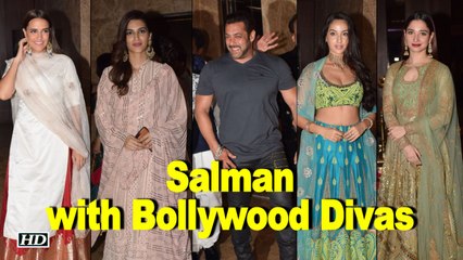 Diwali BASH- Salman Khan with Bollywood Divas