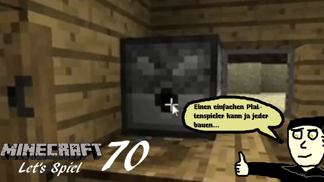Minecraft 'Let's Spiel' (Let's Play) 70: Automatische CD-Spieleranlage