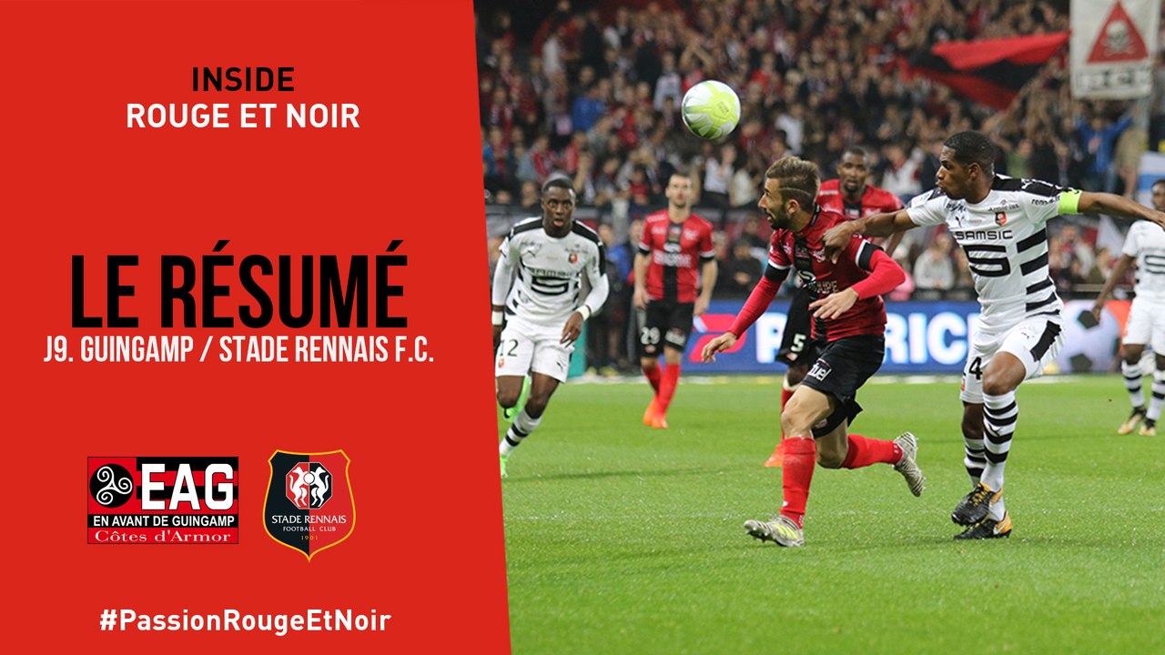 J9. Guingamp / Stade Rennais F.C. : Résumé