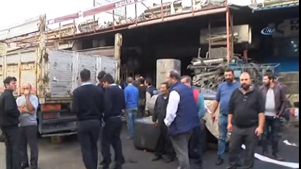 Başakşehir'de Tamir Halindeki Yakıt Tankı Patladı