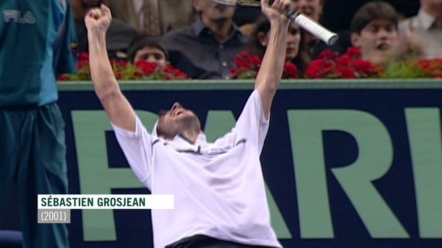 Rolex Paris Masters - 2001 : Sébastien Grosjean au sommet