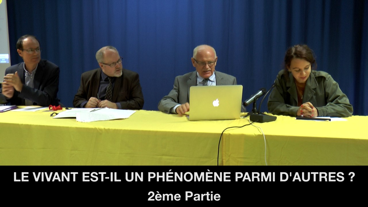 II. Le vivant est-il un phénomène parmi d'autres ?, Philippe TOUCHET