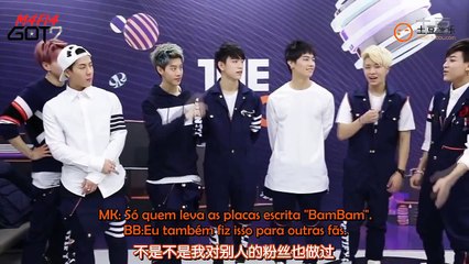 [ReUp] [Legendado PT-BR] GOT7 nos bastidores do The Show