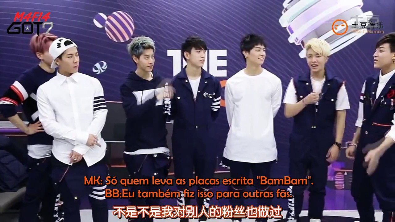 [ReUp] [Legendado PT-BR] GOT7 nos bastidores do The Show