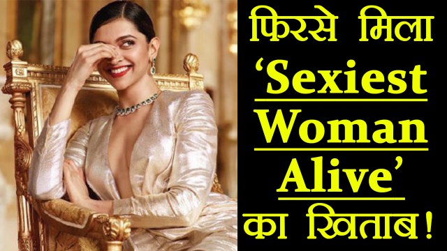 Deepika Padukone BEATS Katrina Kaif becomes Sexiest Women Alive for second time | FilmiBeat