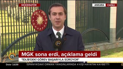 MGK toplantısı sona erdi
