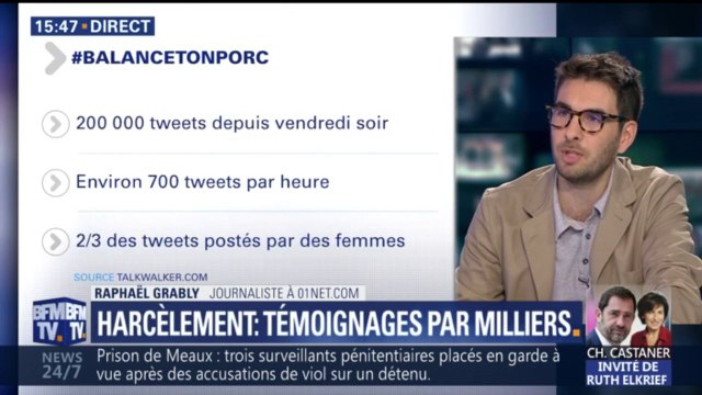 Harcèlement sexuel: avec #BalanceTonPorc les témoignages affluent, retour sur un phénomène viral