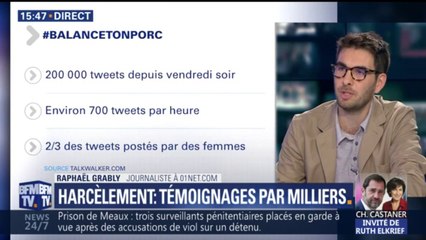 Harcèlement sexuel: avec #BalanceTonPorc les témoignages affluent, retour sur un phénomène viral
