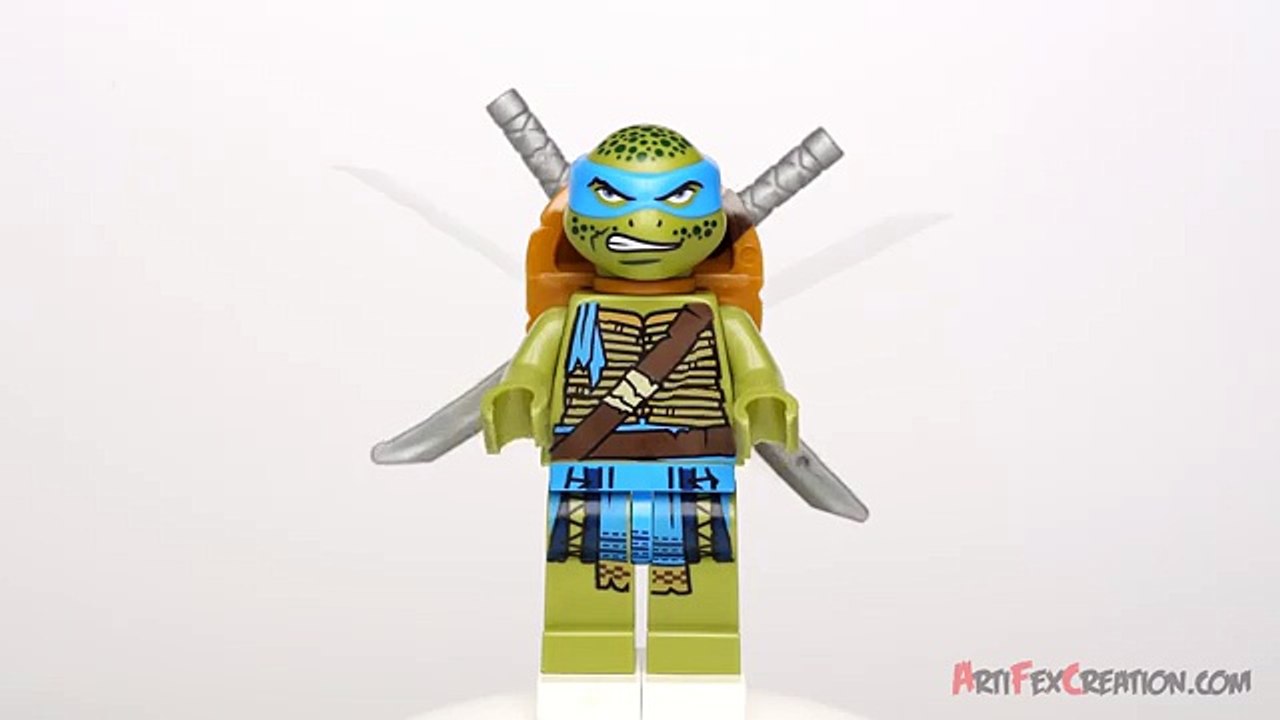 BIG RIG SNOW GETAWAY 79116 Lego TMNT Teenage Mutant Ninja Turtles Stop Motion Set Review